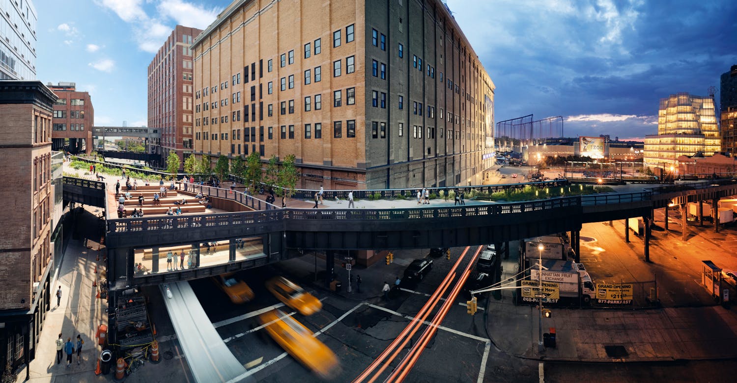 Panoraamakuva New York